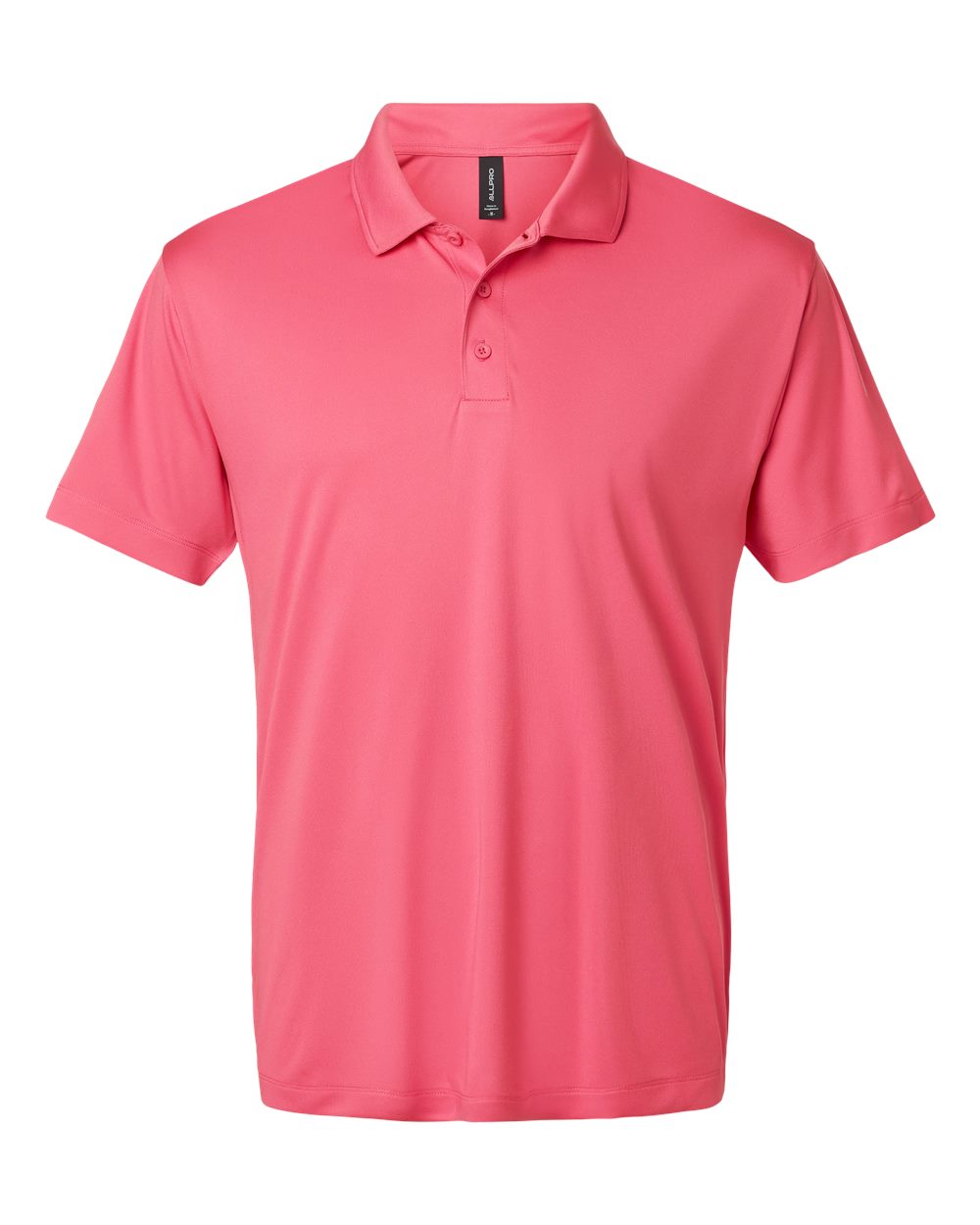 Front View of Bright Pink Pro-Lock Performance Polo - 41800