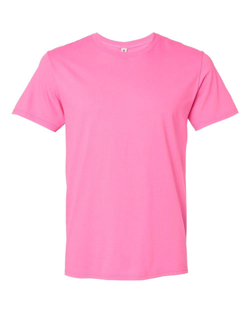 Front View of Bubblegum Premium Cotton T-Shirt - 570MR