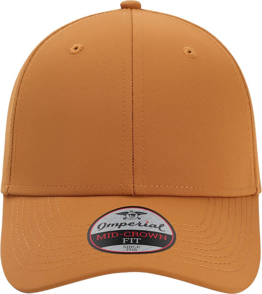 Front View of Buckthorn Brown The Independent Cap - 7054N