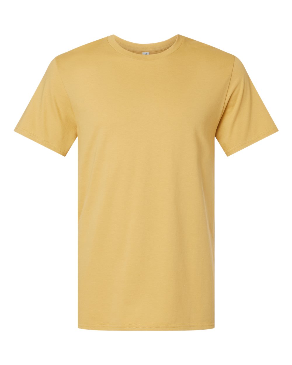 Front View of Butterscotch Premium Cotton T-Shirt - 570MR