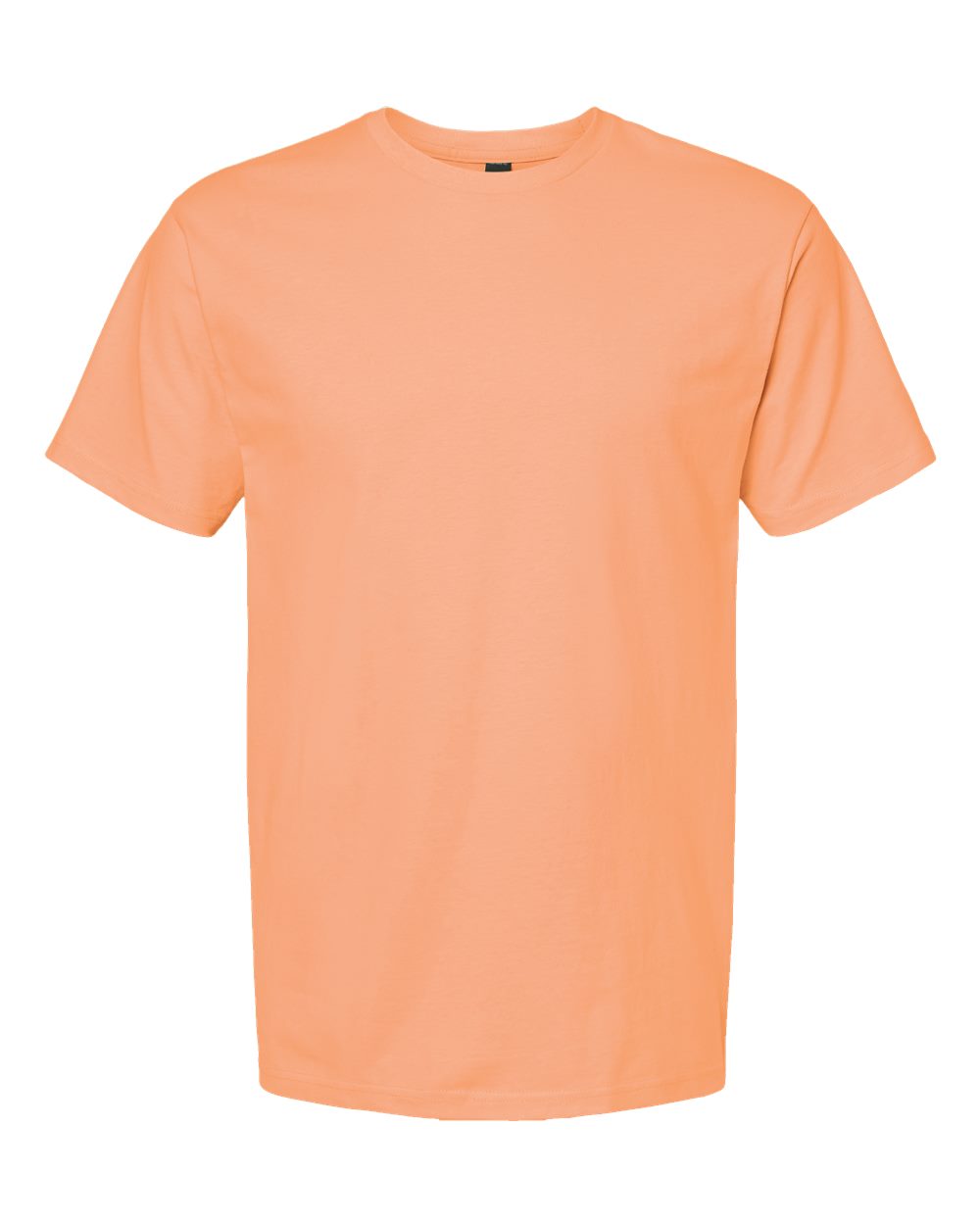 Front View of Cantaloupe Heavyweight Jersey T-Shirt - 290