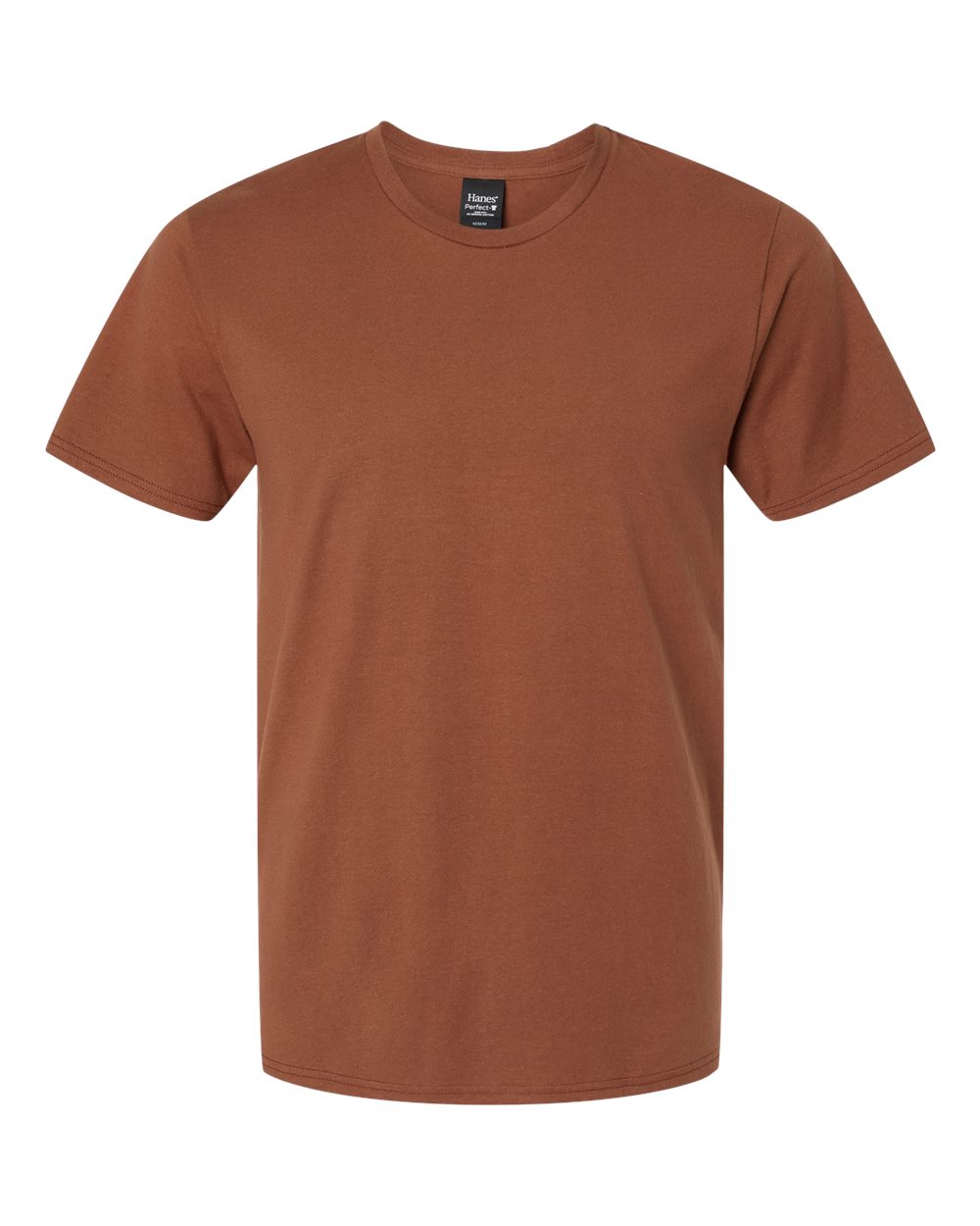Front View of Canyon Rock Brown Perfect-T T-Shirt - 4980