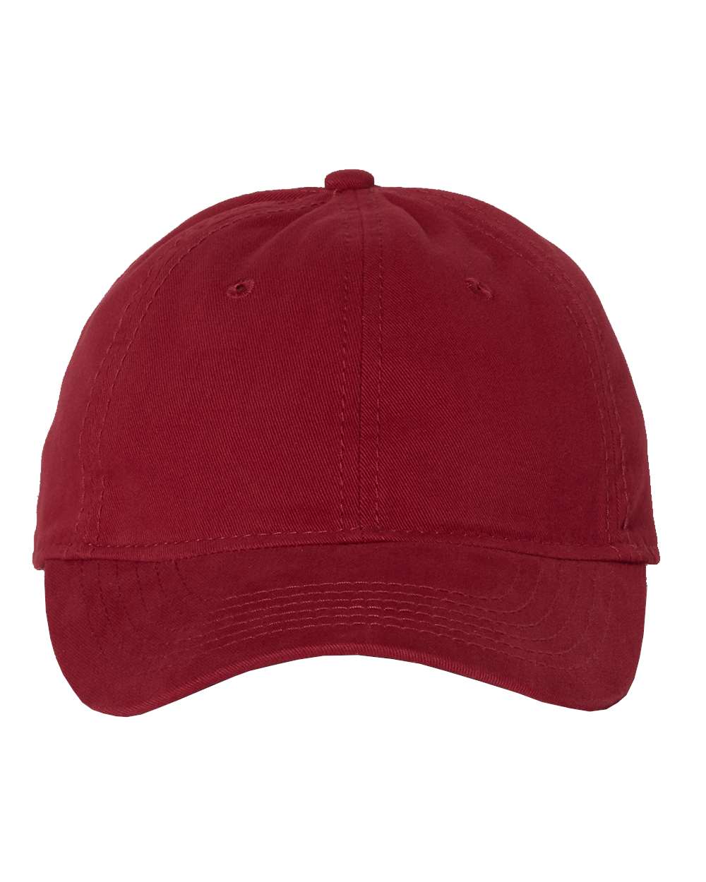 Front View of Cardinal Unstructured Cap - AH35