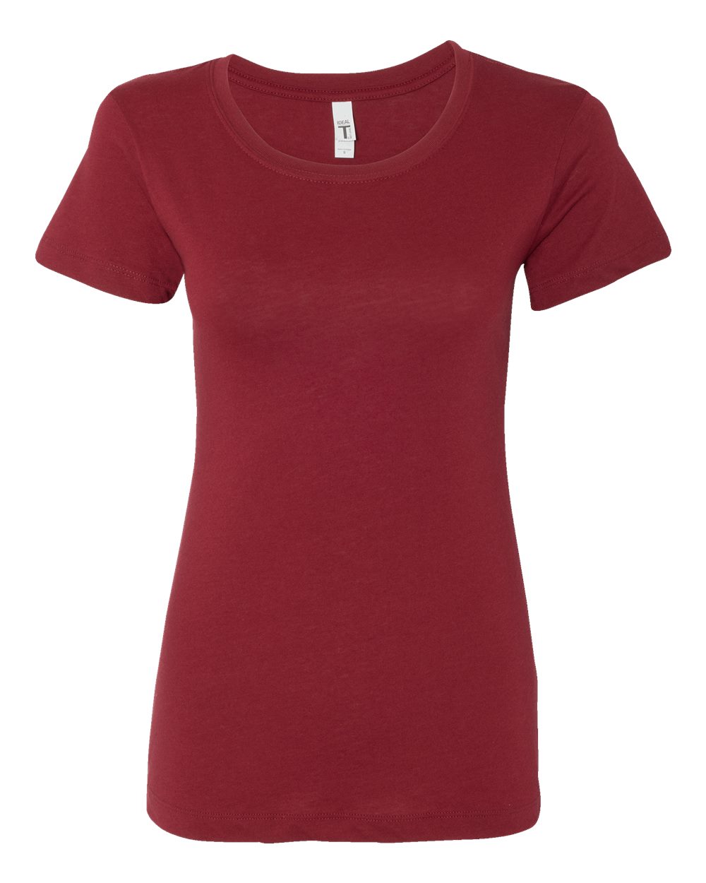 Front View of Cardinal Women's Ideal T-Shirt - 1510