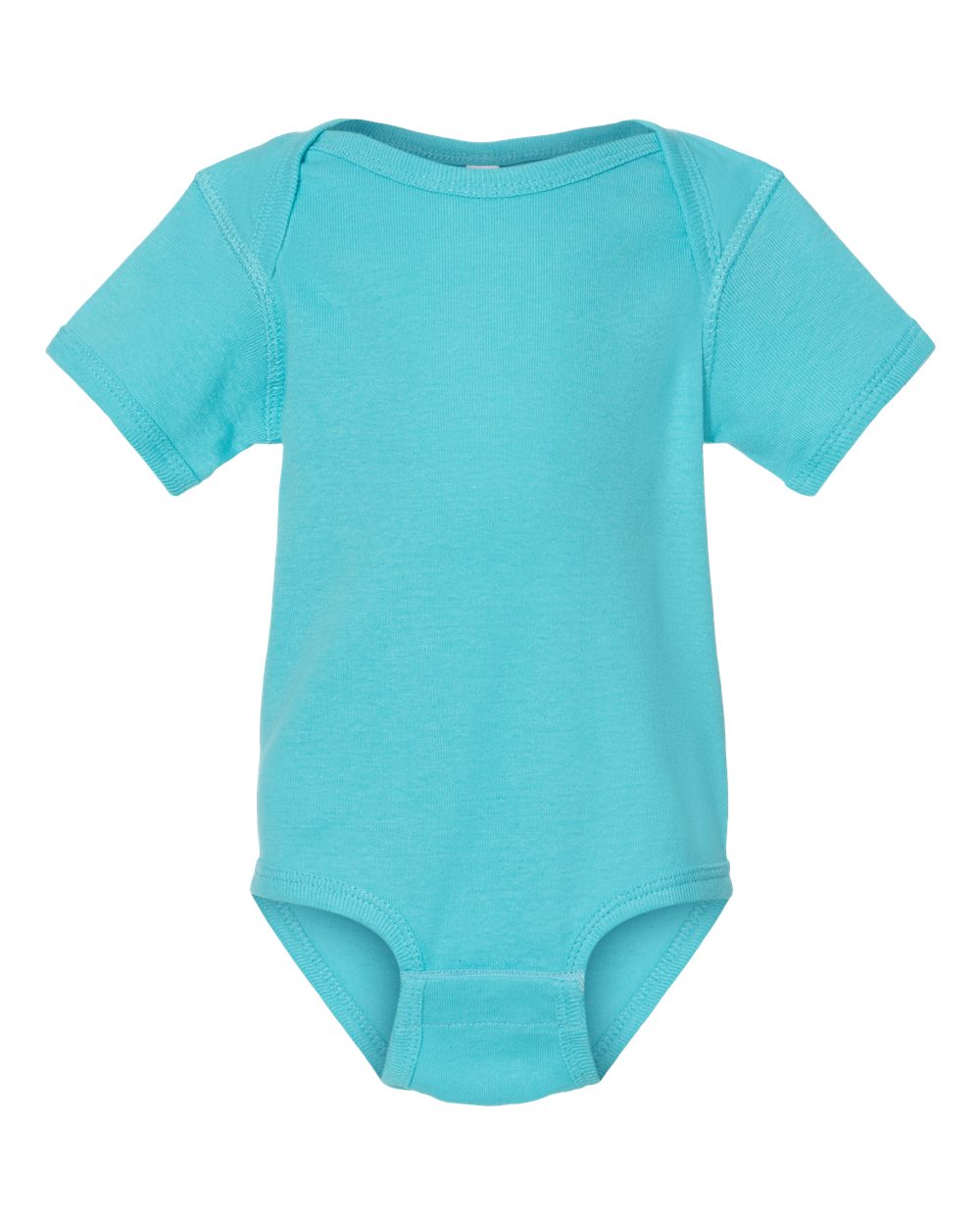 Front View of Caribbean Infant Baby Rib Bodysuit - 4400