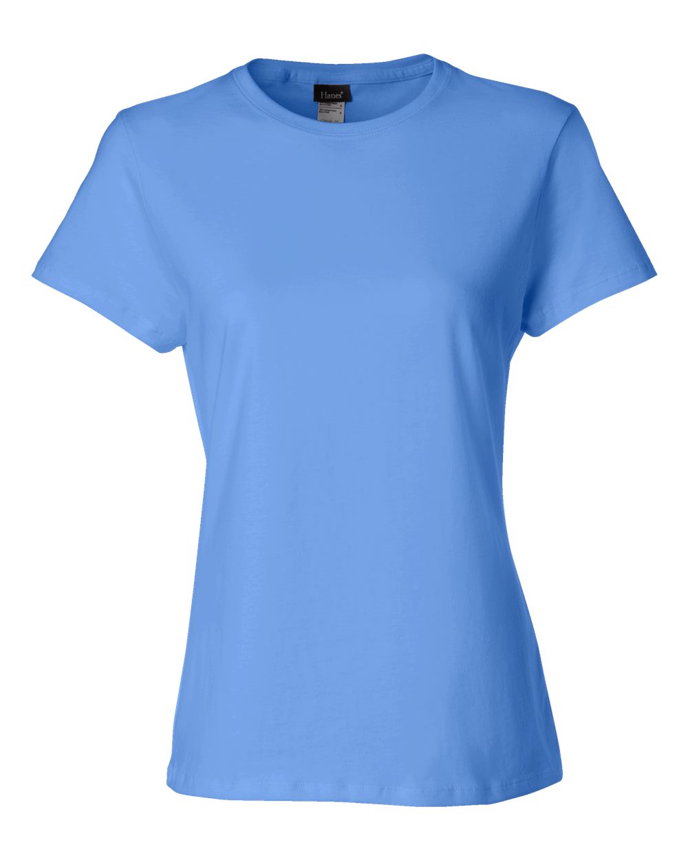 Front View of Carolina Blue Perfect-T Women’s T-Shirt - SL04