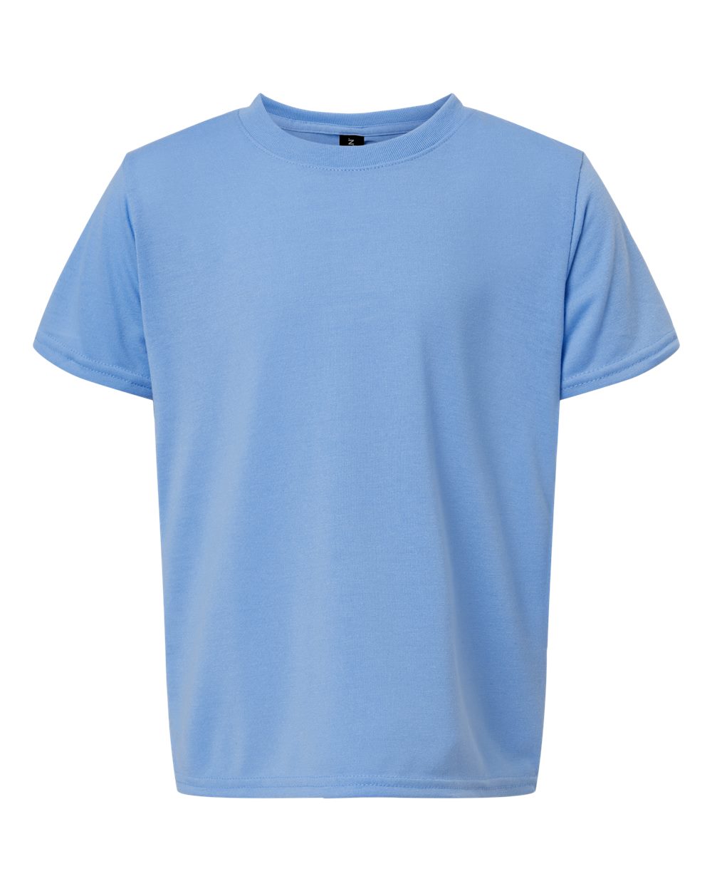 Front View of Carolina Blue Performance® Youth T-Shirt - 42000B