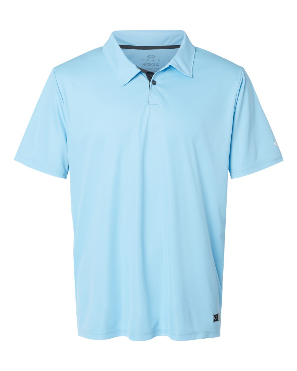 Front View of Carolina Blue Team Issue Hydrolix Polo - FOA402993