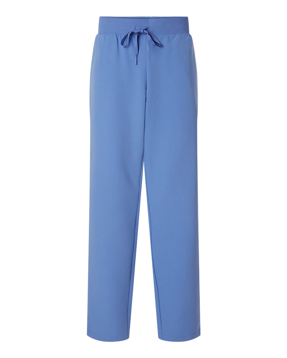 Front View of Ceil Blue Women's Xenos Essential Knit-Waist Scrub Pants - Petite Sizes - W20001P