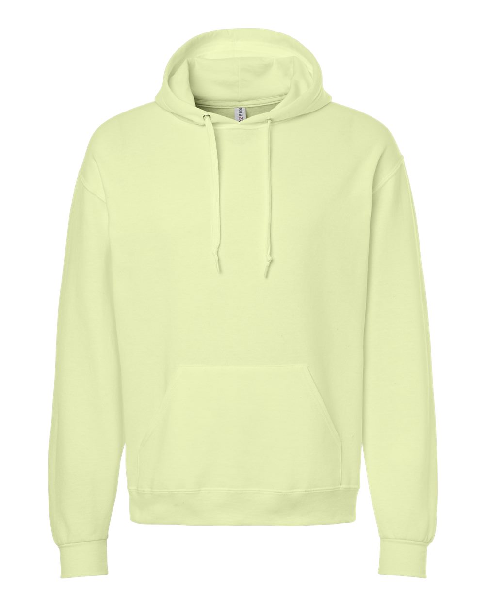 Front View of Celery Juice Ultimate CVC Hooded Sweatshirt - IC49MR