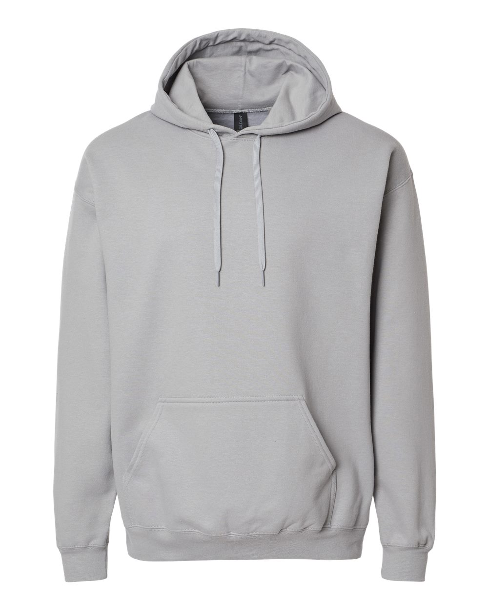 Front View of Cement Softstyle® Midweight Hooded Sweatshirt - SF500