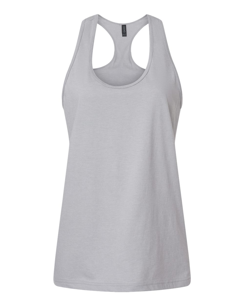 Front View of Cement Softstyle® Women’s CVC Racerback Tank Top - 64220LCVC