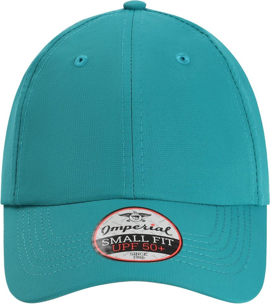 Front View of Cerulean Blue The Original Small Fit Women's Performance Cap - L210P
