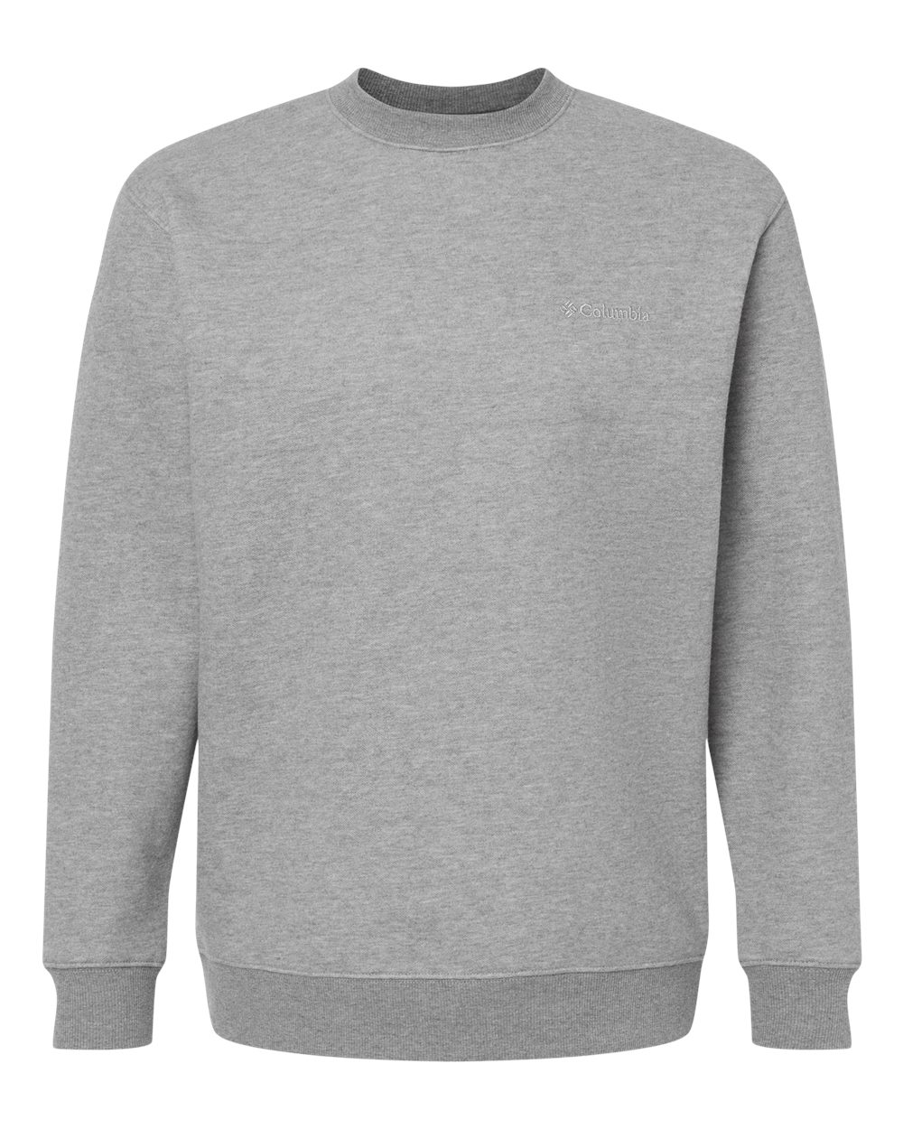Front View of Charcoal Heather Hart Mountain™ II Crew - 141160