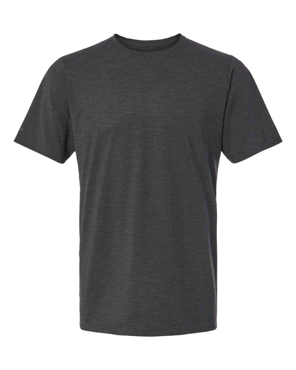 Front View of Charcoal Heathered Low Pro Tech T-Shirt - MVLPRS8
