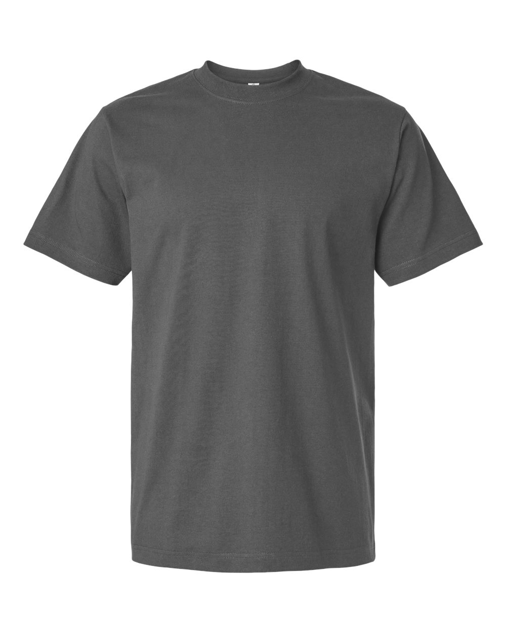Front View of Charcoal Heavyweight Street T-Shirt - 299