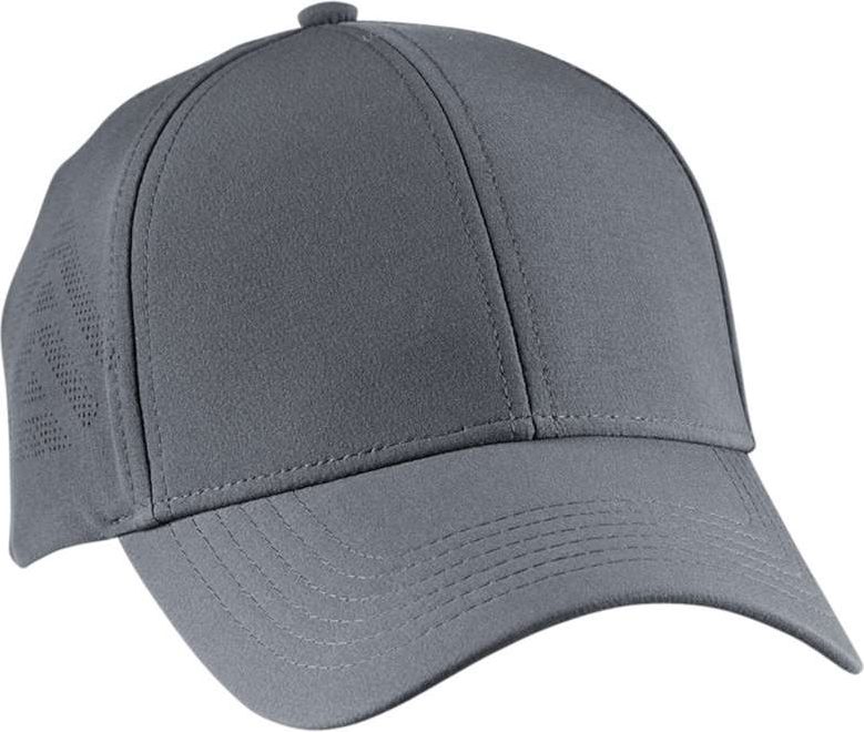 Front View of Charcoal Pro-Flow Cap - PF101