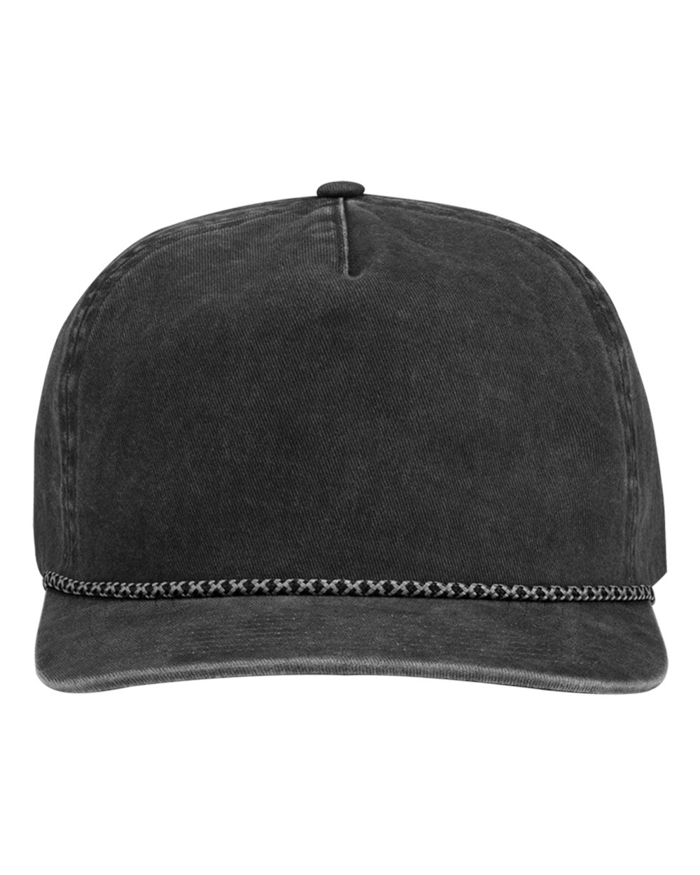 Front View of Charcoal Rockwell Cap - 3053
