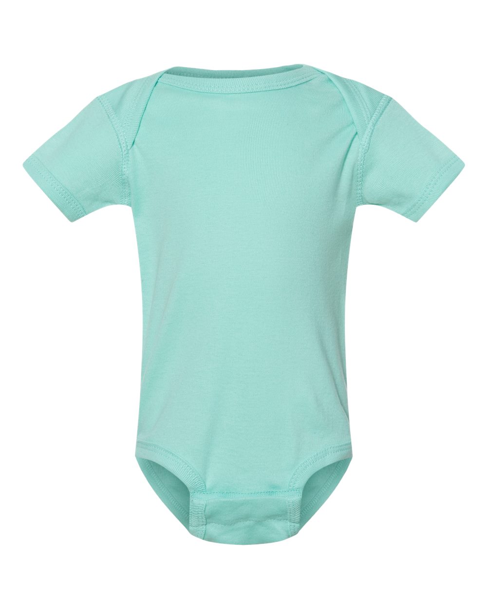 Front View of Chill Infant Baby Rib Bodysuit - 4400