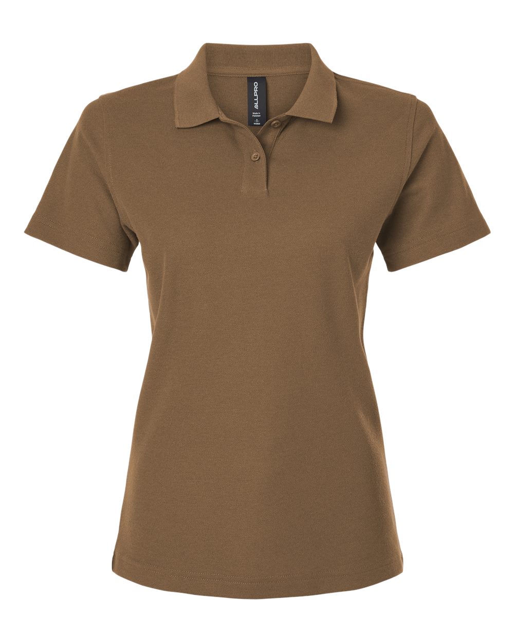 Front View of Cigar Women's Pique Polo - 62800L