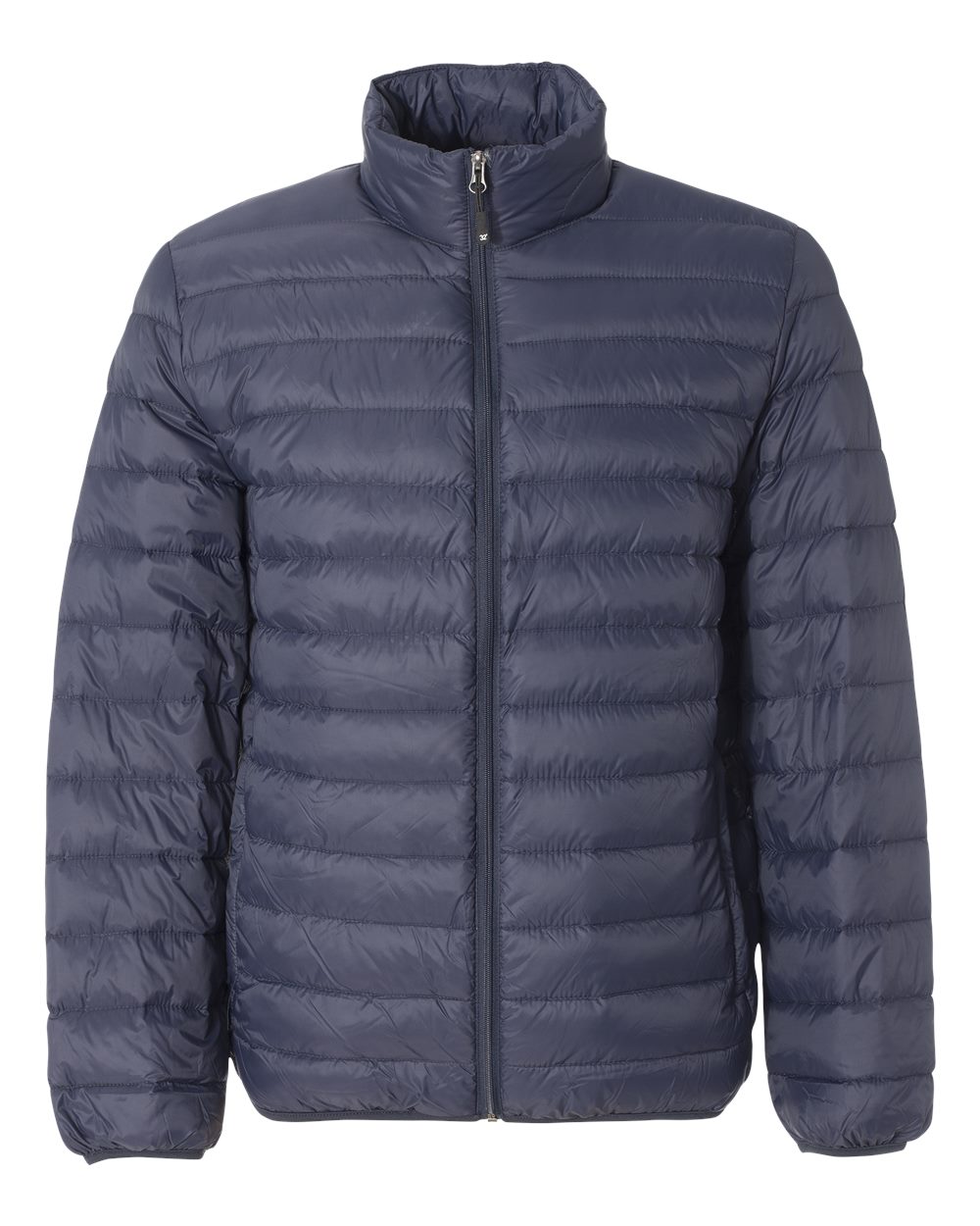Front View of Classic Navy 32 Degrees Packable Down Jacket - 15600
