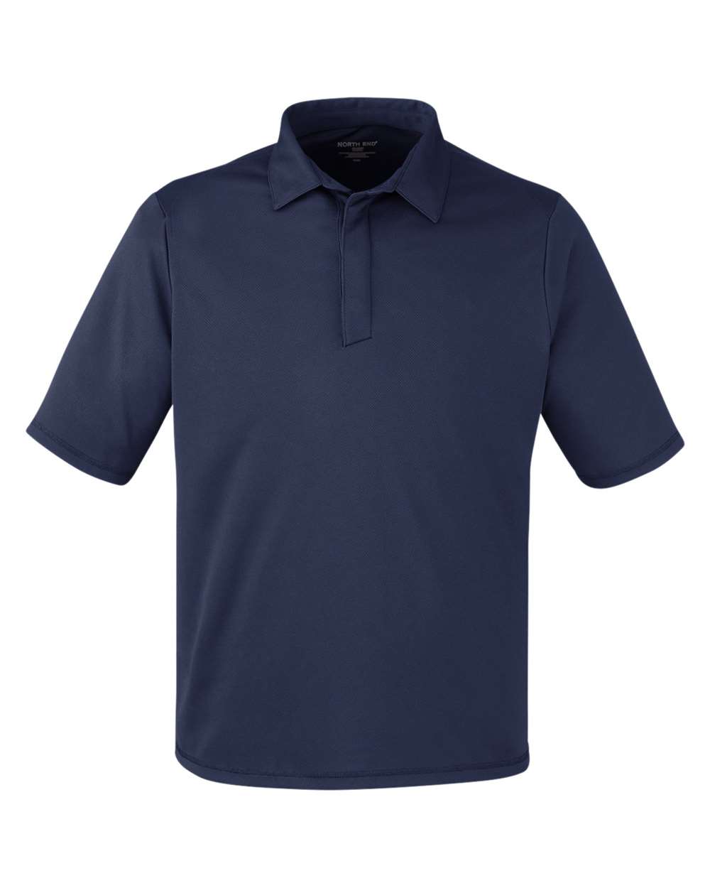 Front View of Classic Navy Men's Revive Coolcore® Polo - NE110