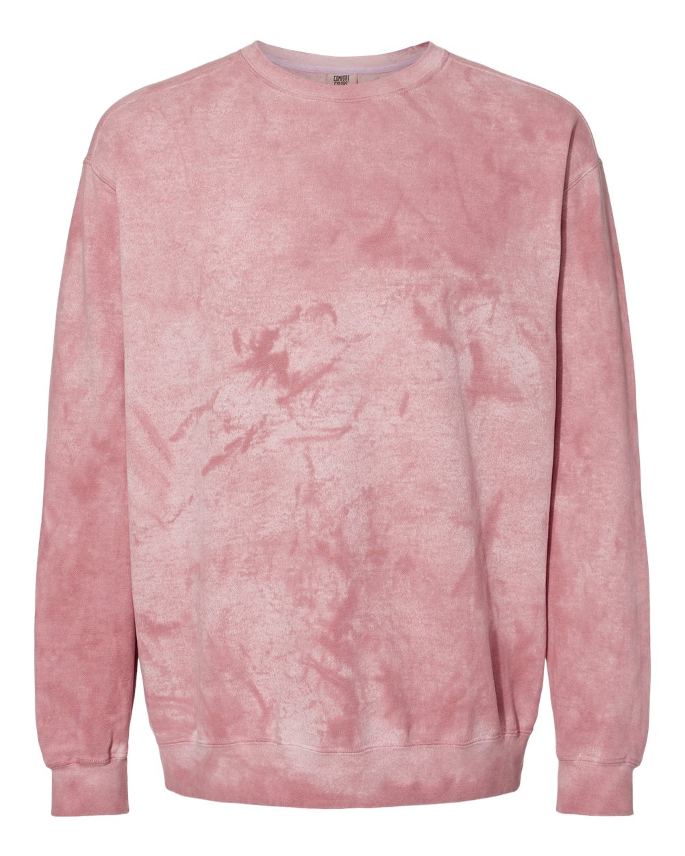 Front View of Clay Colorblast™ Crewneck Sweatshirt - 1545
