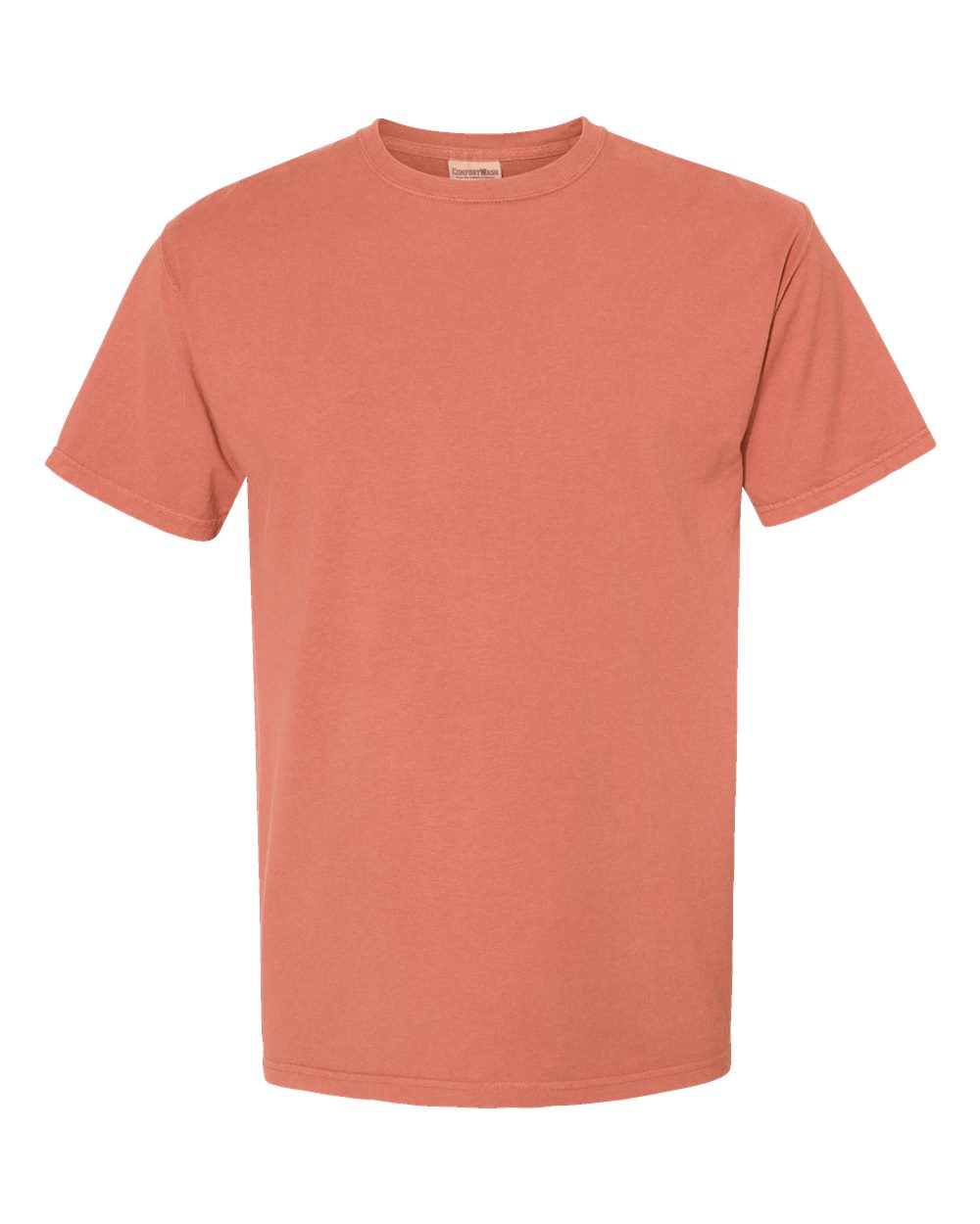 Front View of Clay Garment-Dyed T-Shirt - GDH100