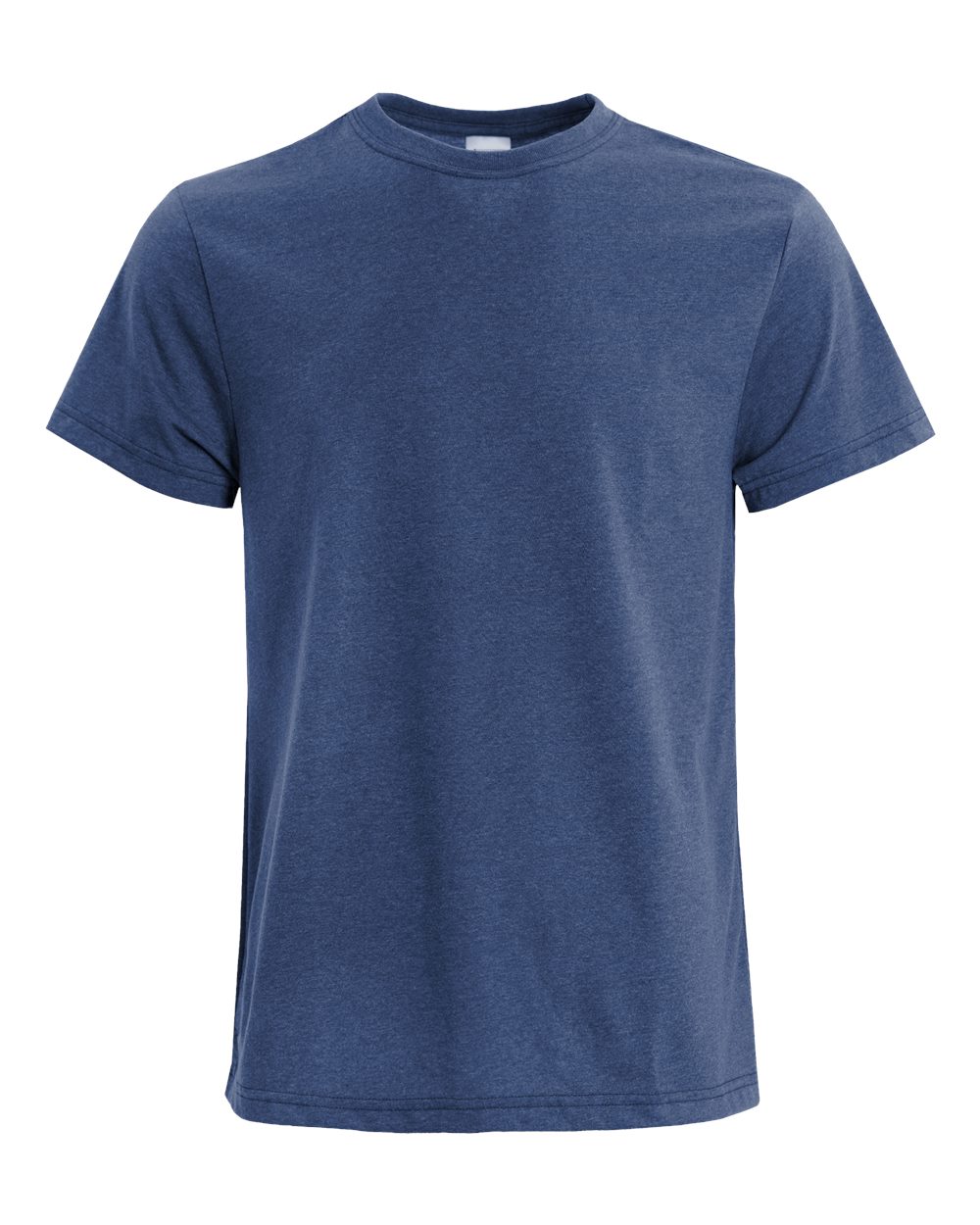Front View of Cobalt Eco T-Shirt - EC100