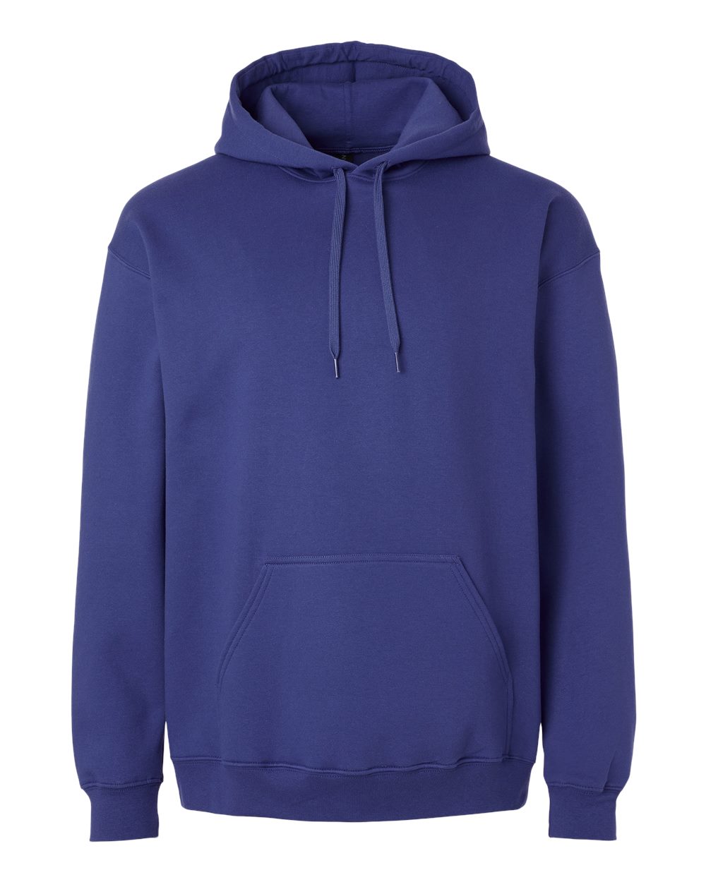 Front View of Cobalt Softstyle® Midweight Hooded Sweatshirt - SF500