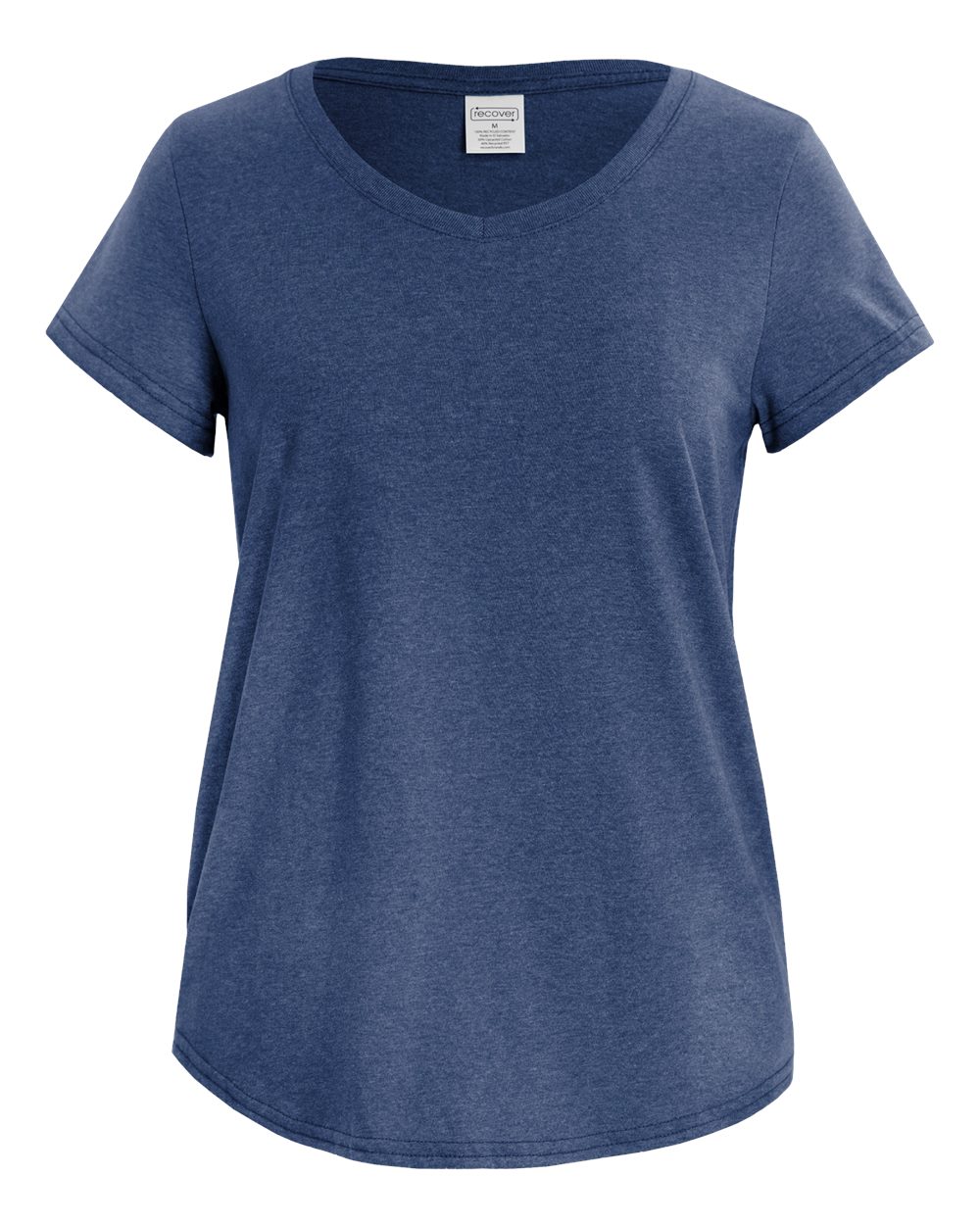 Front View of Cobalt Women's Eco T-Shirt - EC200