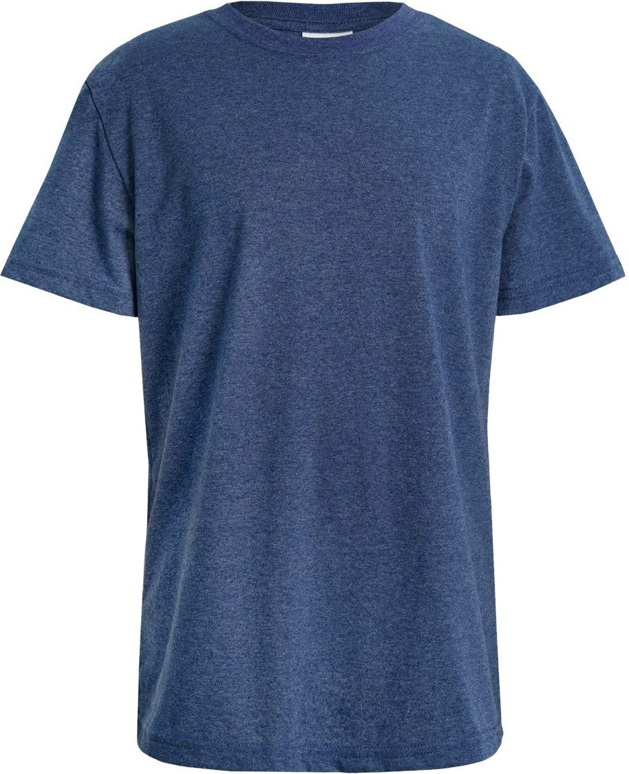 Front View of Cobalt Youth Eco T-Shirt - EY100