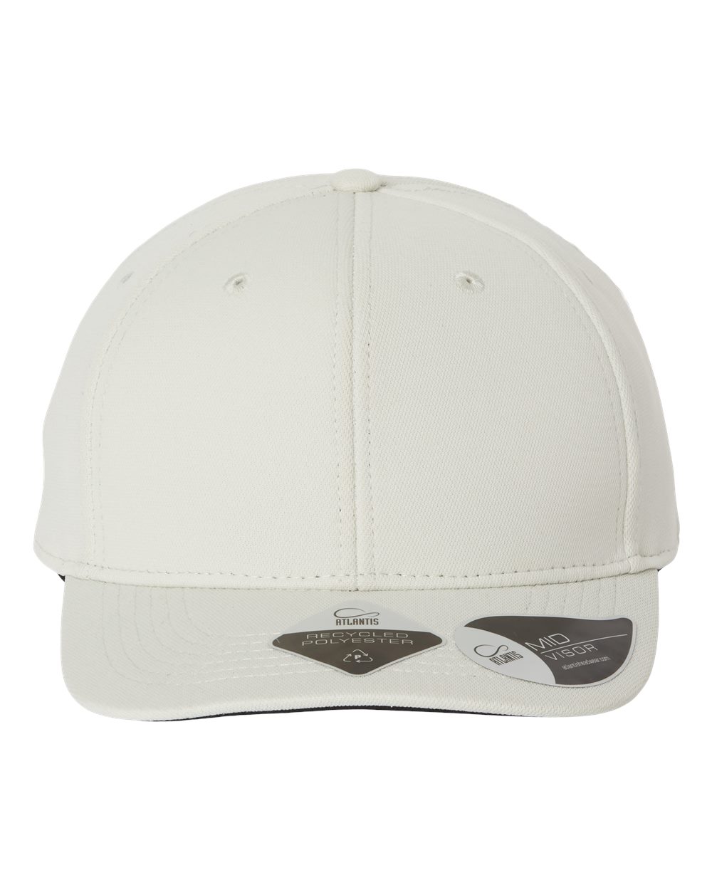 Front View of Coconut Milk Sustainable Honeycomb Cap - SKYE