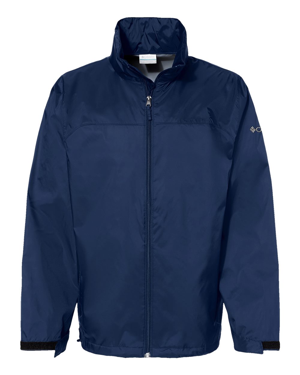 Front View of Collegiate Navy Glennaker Lake™ II Rain Jacket - 212476