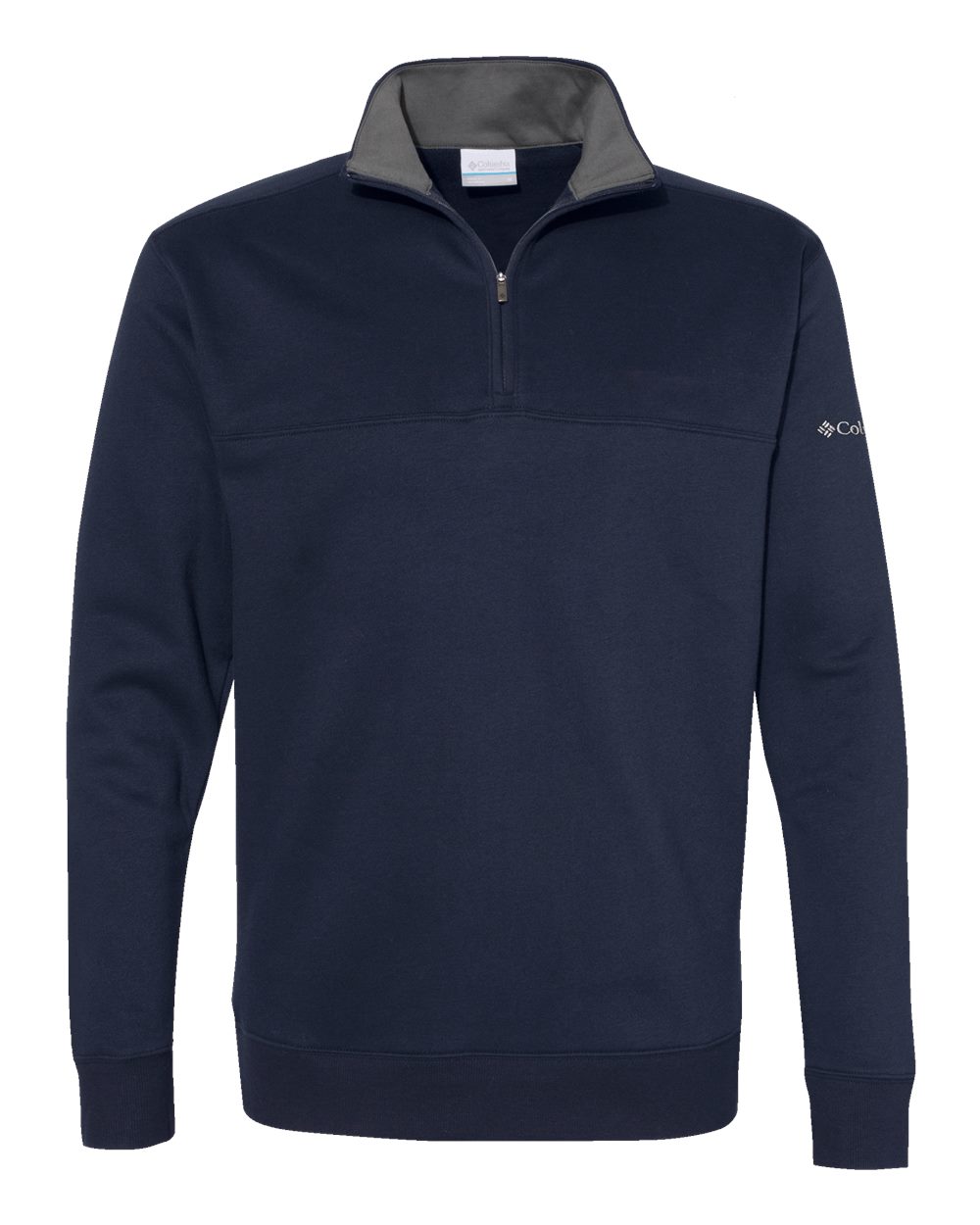 Front View of Collegiate Navy Hart Mountain™ II Half-Zip Pullover - 212475