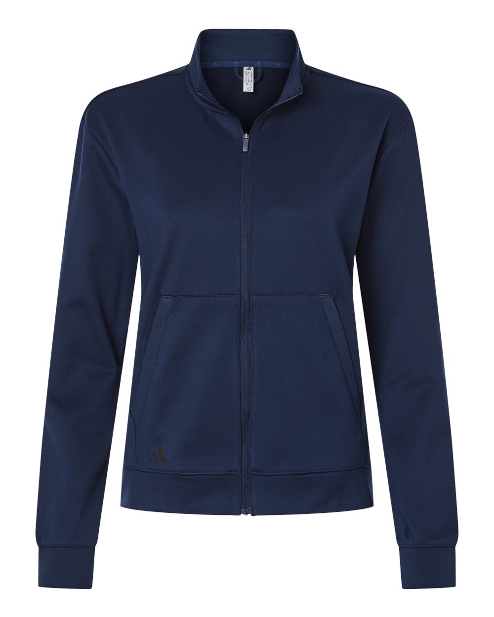 Front View of Collegiate Navy Women's Ultimate365 COLD.RDY Full-Zip Jacket - A1011