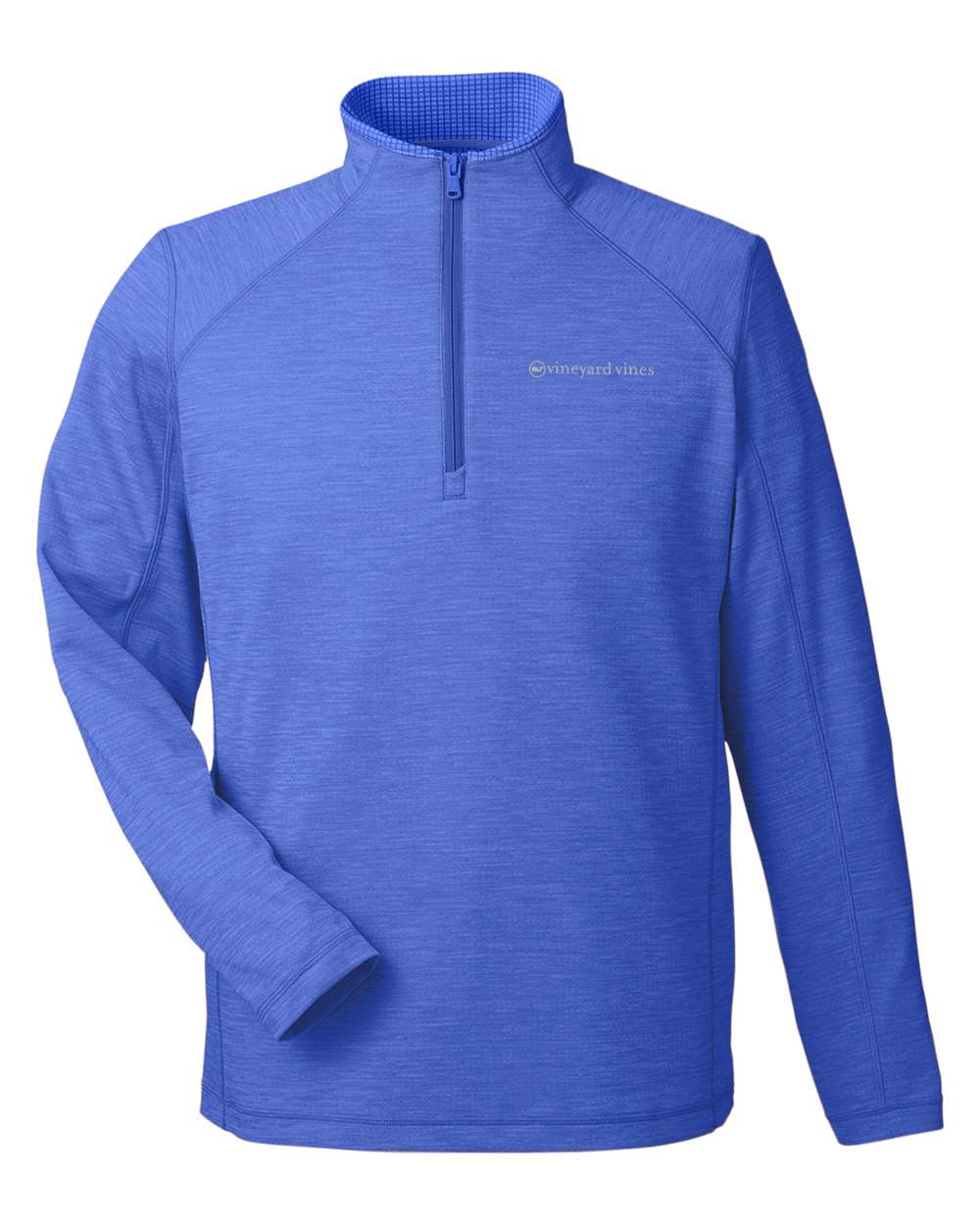 Front View of Collegiate Royal Sankaty Quarter-Zip Pullover - K002709