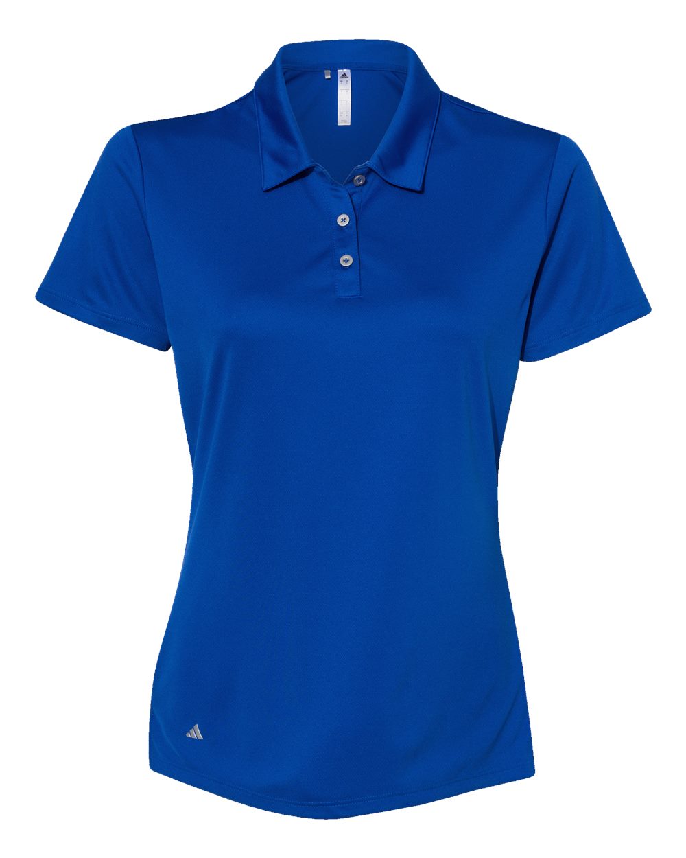 Front View of Collegiate Royal Women's Performance Polo - A231