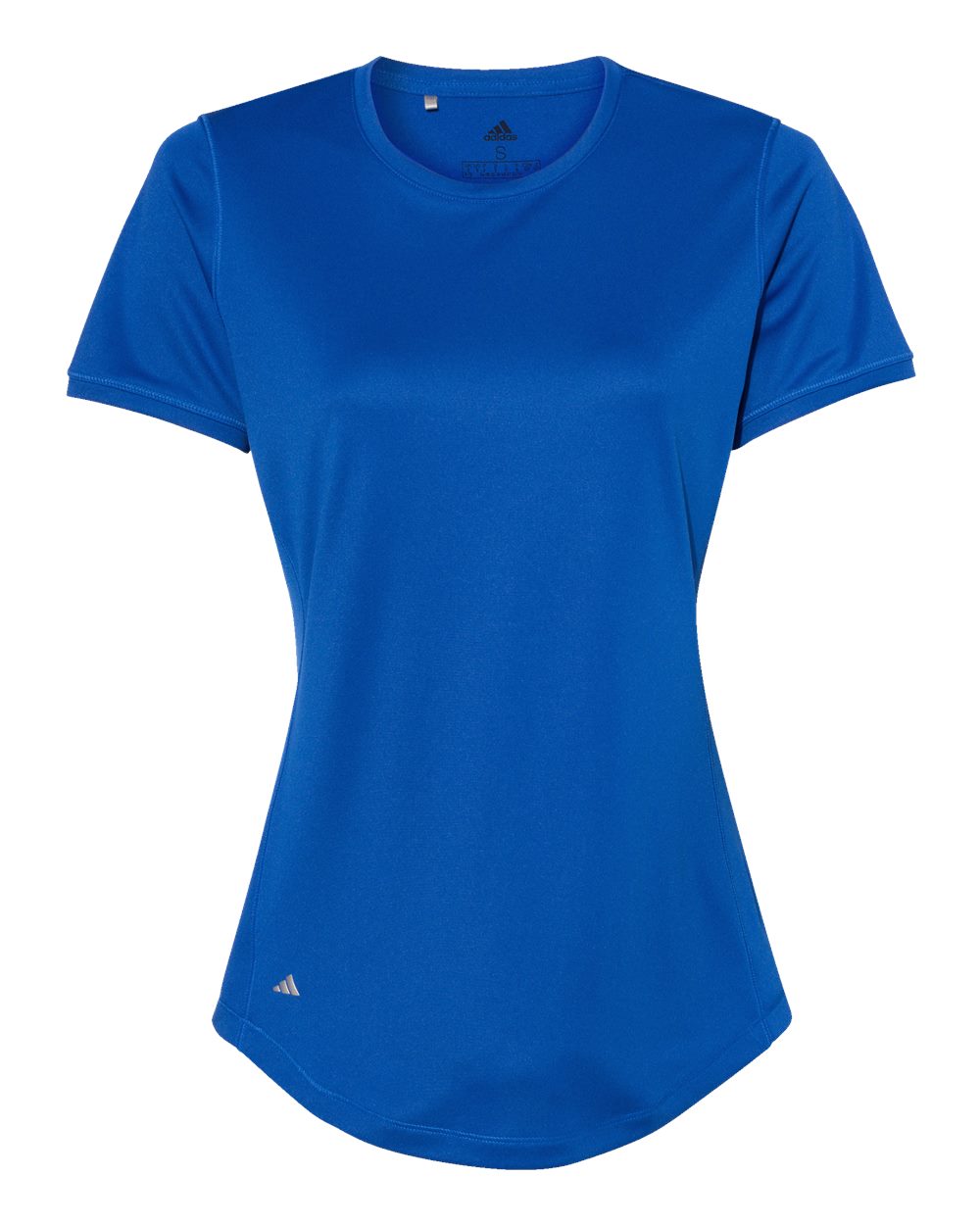 Front View of Collegiate Royal Women's Sport T-Shirt - A377