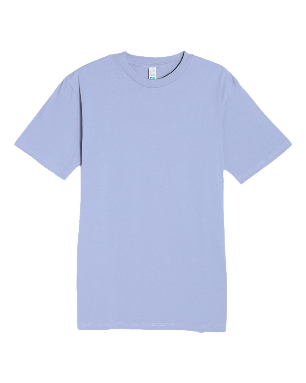 Front View of Colony Blue Heavyweight T-Shirt - LS15001