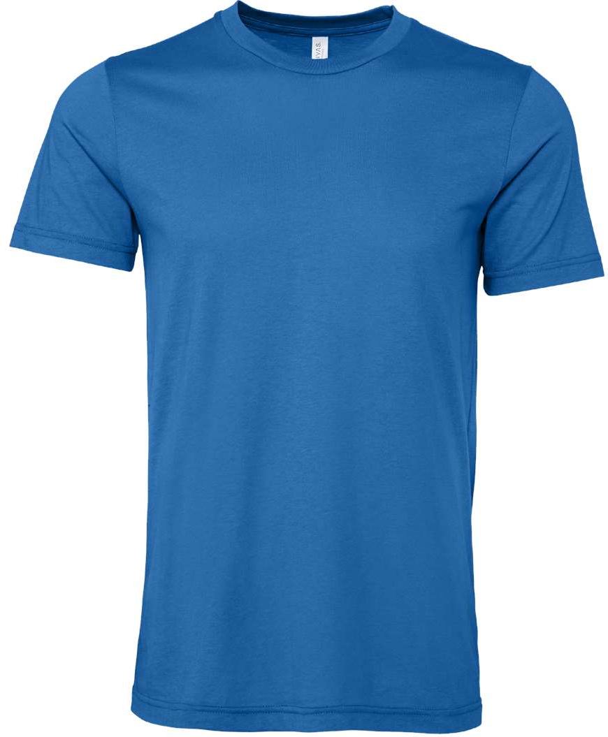 Front View of Columbia Blue Jersey Tee - 3001