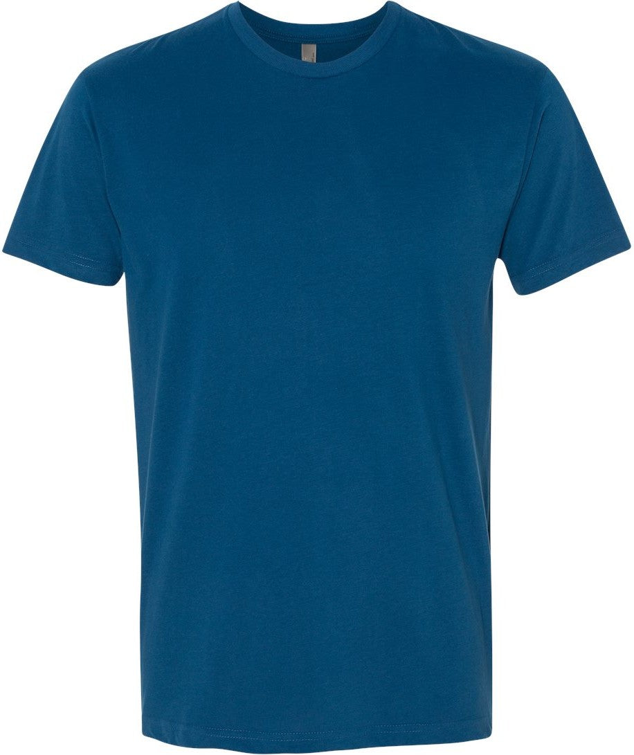 Front View of Cool Blue Sueded T-Shirt - 6410
