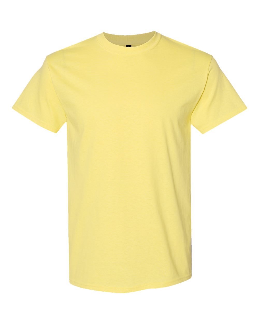Front View of Cornsilk Heavy Cotton™ T-Shirt - 5000