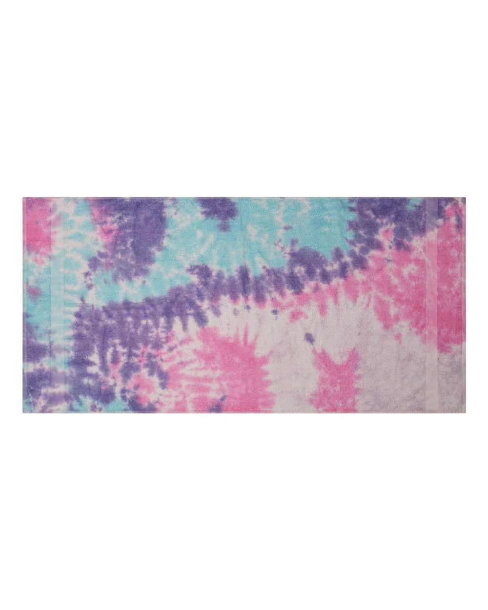 Front View of Cotton Candy Beach Towel - 7000