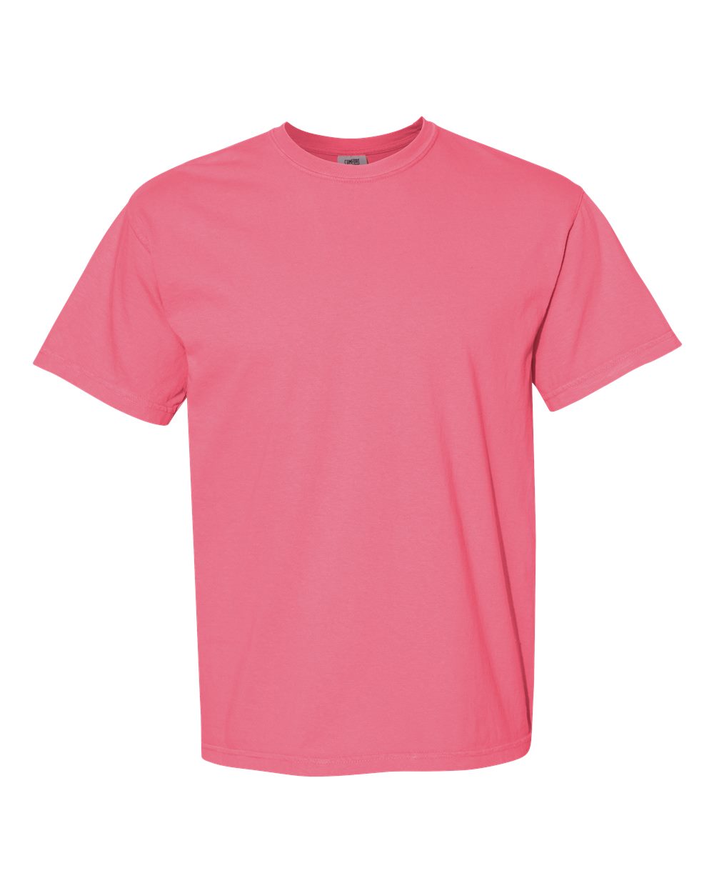 Front View of Crunchberry Garment-Dyed Heavyweight T-Shirt - 1717