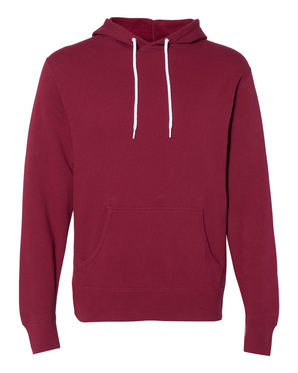 Front View of Currant Lightweight Hooded Sweatshirt - AFX90UN