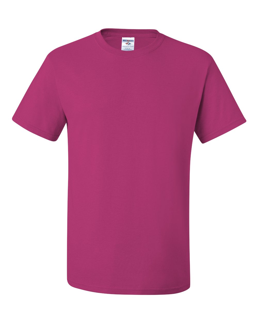 Front View of Cyber Pink Dri-Power® 50/50 T-Shirt - 29MR