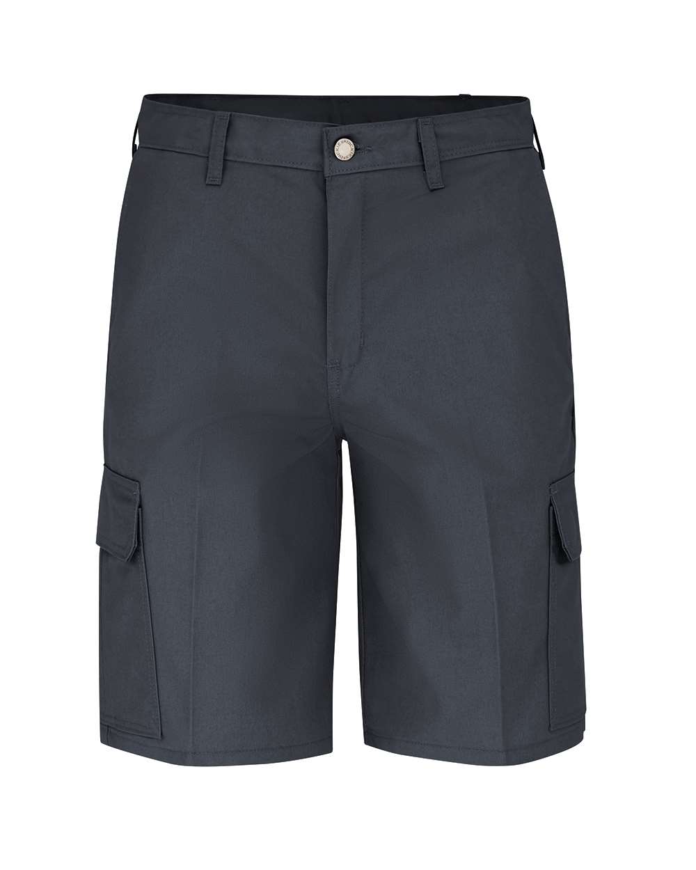 Front View of Dark Charcoal 11" Industrial Cargo Shorts - LR00