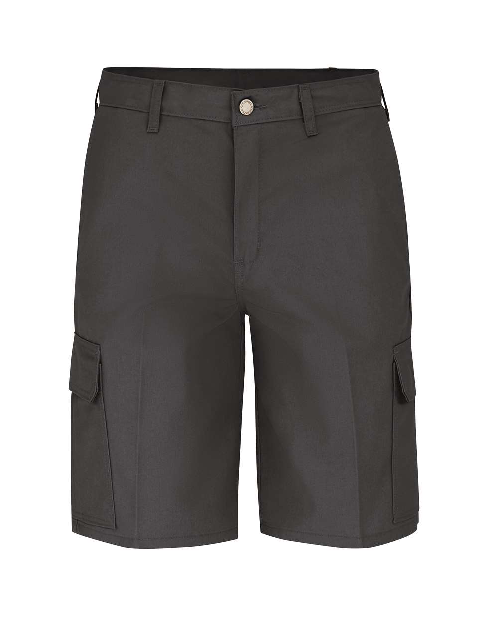 Front View of Dark Charcoal 11" Industrial Cargo Shorts - LR00EXT