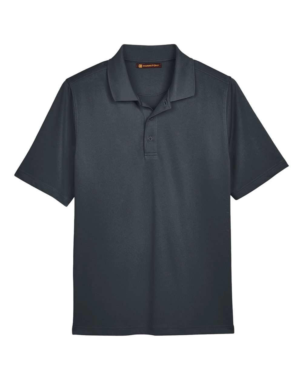 Front View of Dark Charcoal Men's Tall Advantage Snag Protection Plus IL Polo - M348T